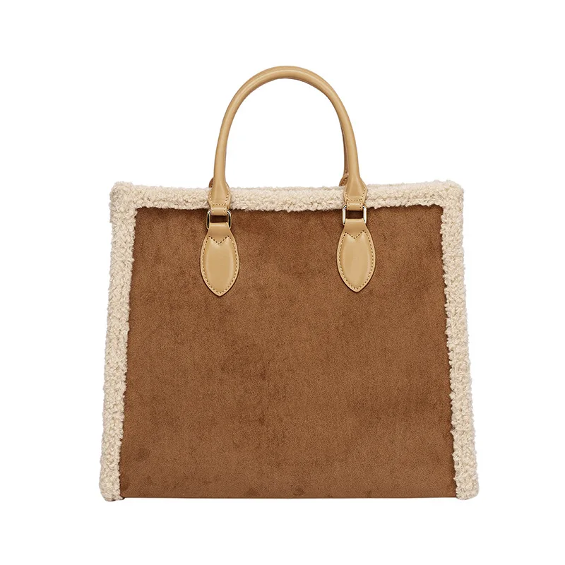 2022 Fashion Designer Luxury 2 Pcs Purses And Bags New Winter Handbags Women Velvet Tote Bag Brown Fur Handbag
2022 Fashion Designer Luxury 2 Pcs Purses And Bags New Winter Handbags Women Velvet Tote Bag Brown Fur Handbag