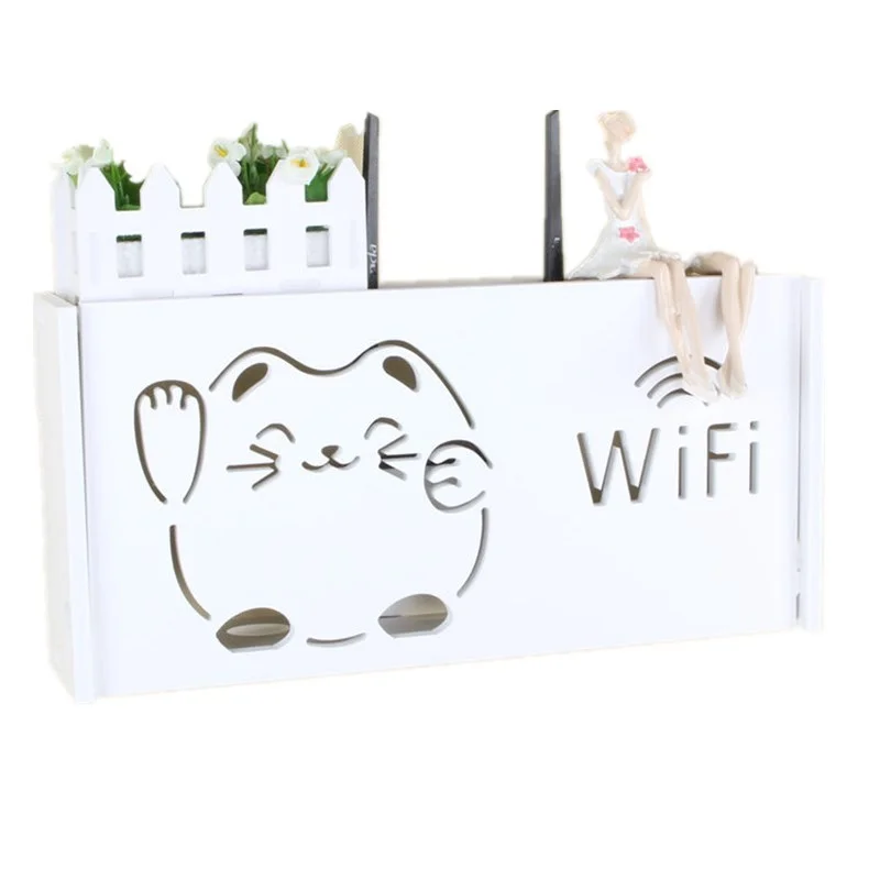ALQ New Router Storage Box Cable Power Plug Hanging Storage Rack Living Room Punch-free Set-top Box Storage Box
ALQ New Router Storage Box Cable Power Plug Hanging Storage Rack Living Room Punch-free Set-top Box Storage Box