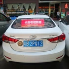 HBYLED car back windows high brightness led screens transparent P2.3 outdoor led display for advertising
