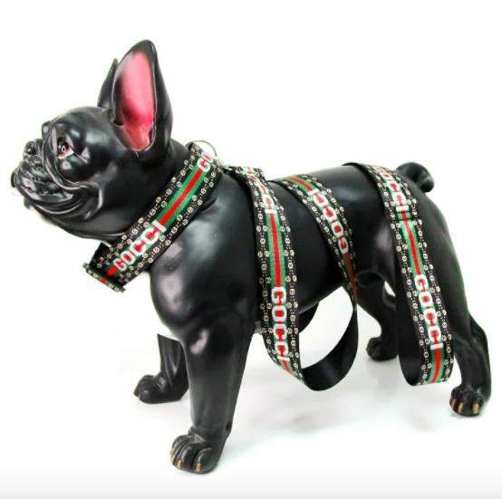 Factory Wholesale New Luxury Designer Dog Collar Harness Leash Set in hot selling for Amazon, More colors
Factory Wholesale New Luxury Designer Dog Collar Harness Leash Set in hot selling for Amazon, More colors
