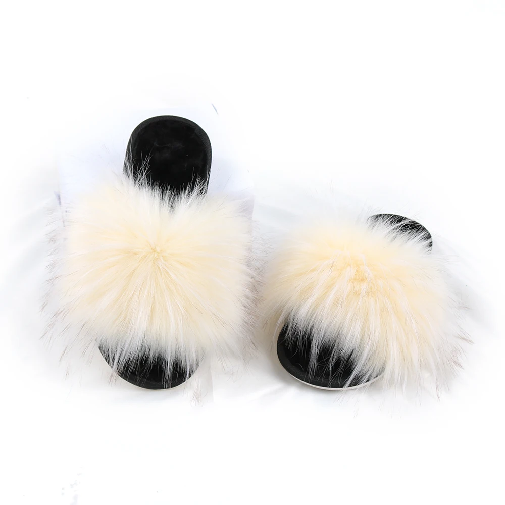Fashion New Women Real Raccoon fur slides Slides indoor bedroom outdoor large fur Slippers
Fashion New Women Real Raccoon fur slides Slides indoor bedroom outdoor large fur Slippers