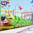 Family Rides budworm train Roller Coaster amusement rides theme park family roller coaster