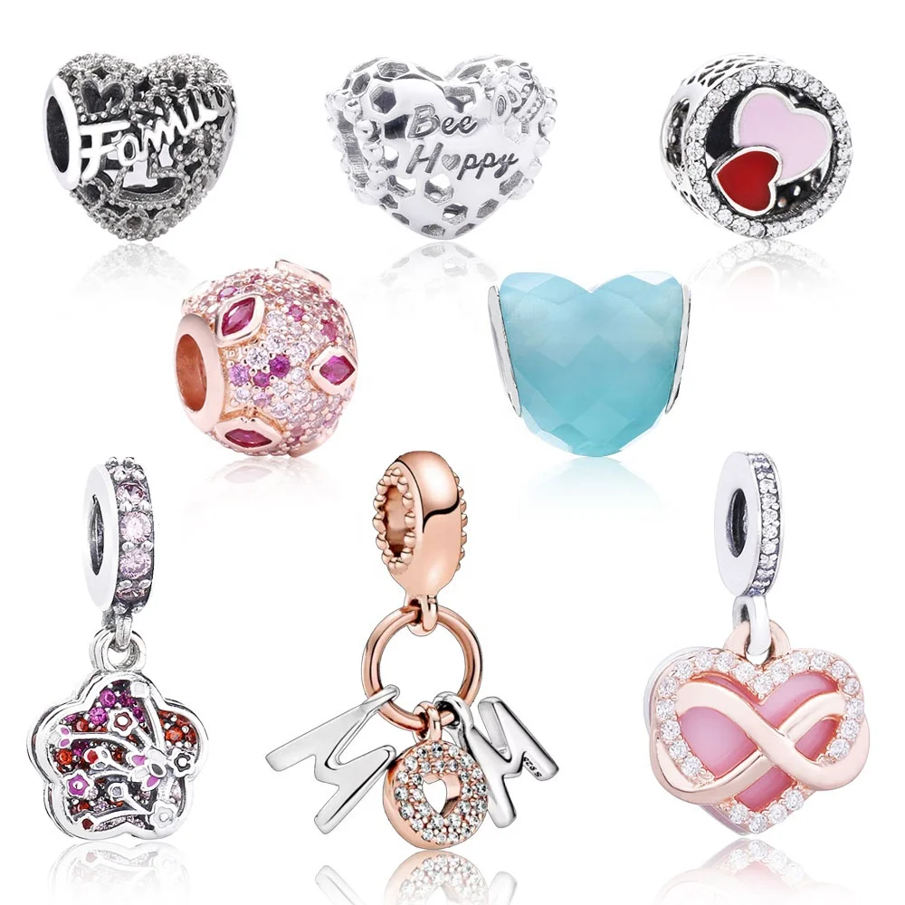 Slovehoony I Love MOM Pink Heart Valentine's Day Gift 925 Sterling Silver Tree Of Love Crystal Charm Bracelet Girlfriend Jewelry
Slovehoony I Love MOM Pink Heart Valentine's Day Gift 925 Sterling Silver Tree Of Love Crystal Charm Bracelet Girlfriend Jewelry