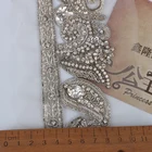 High-end Custom Mesh Zari Lace 3 Tone Embroidery