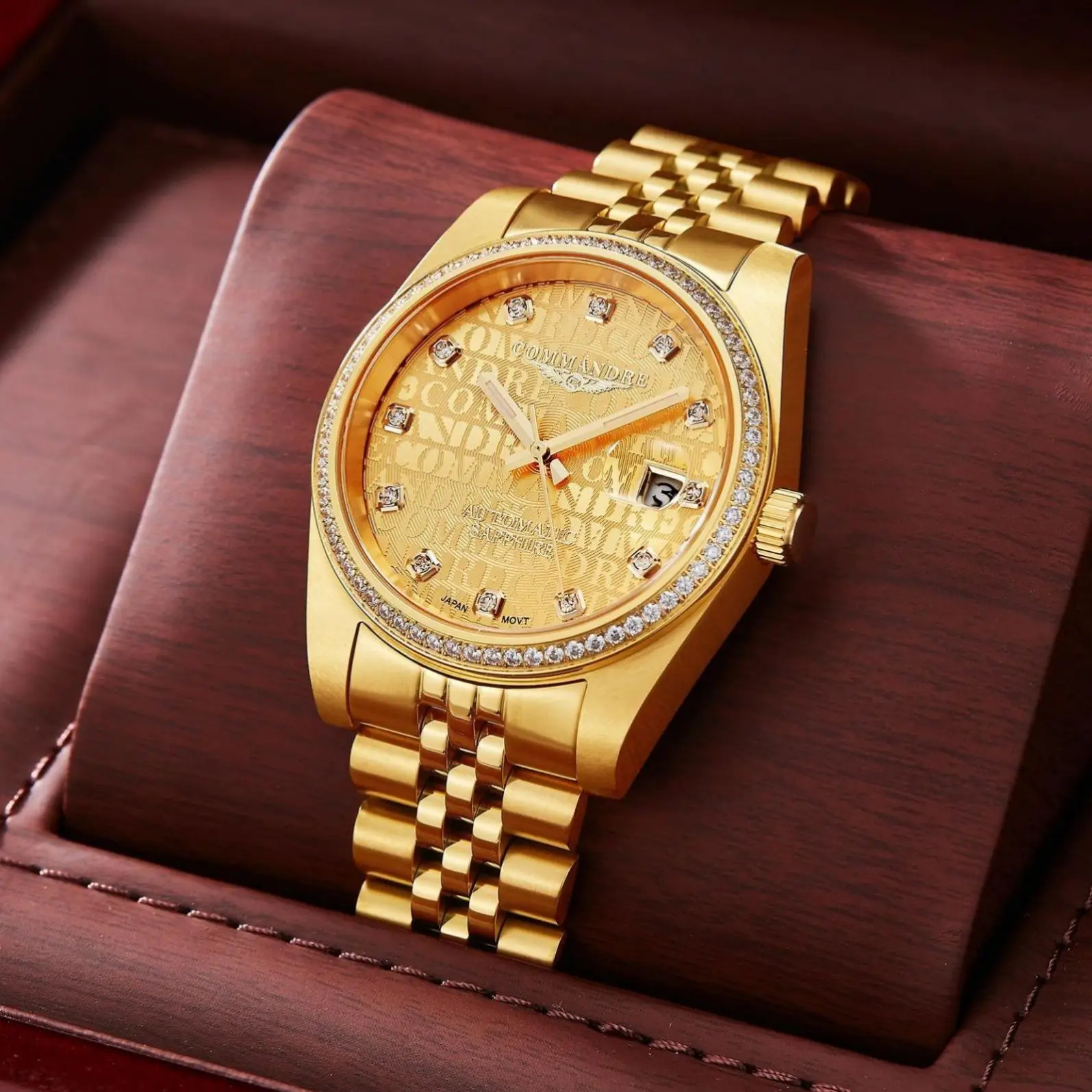 Luxury Men Watched With Braclets Special Quartz Watch For Binbond Watches Casual Hip Hop Lot
Luxury Men Watched With Braclets Special Quartz Watch For Binbond Watches Casual Hip Hop Lot