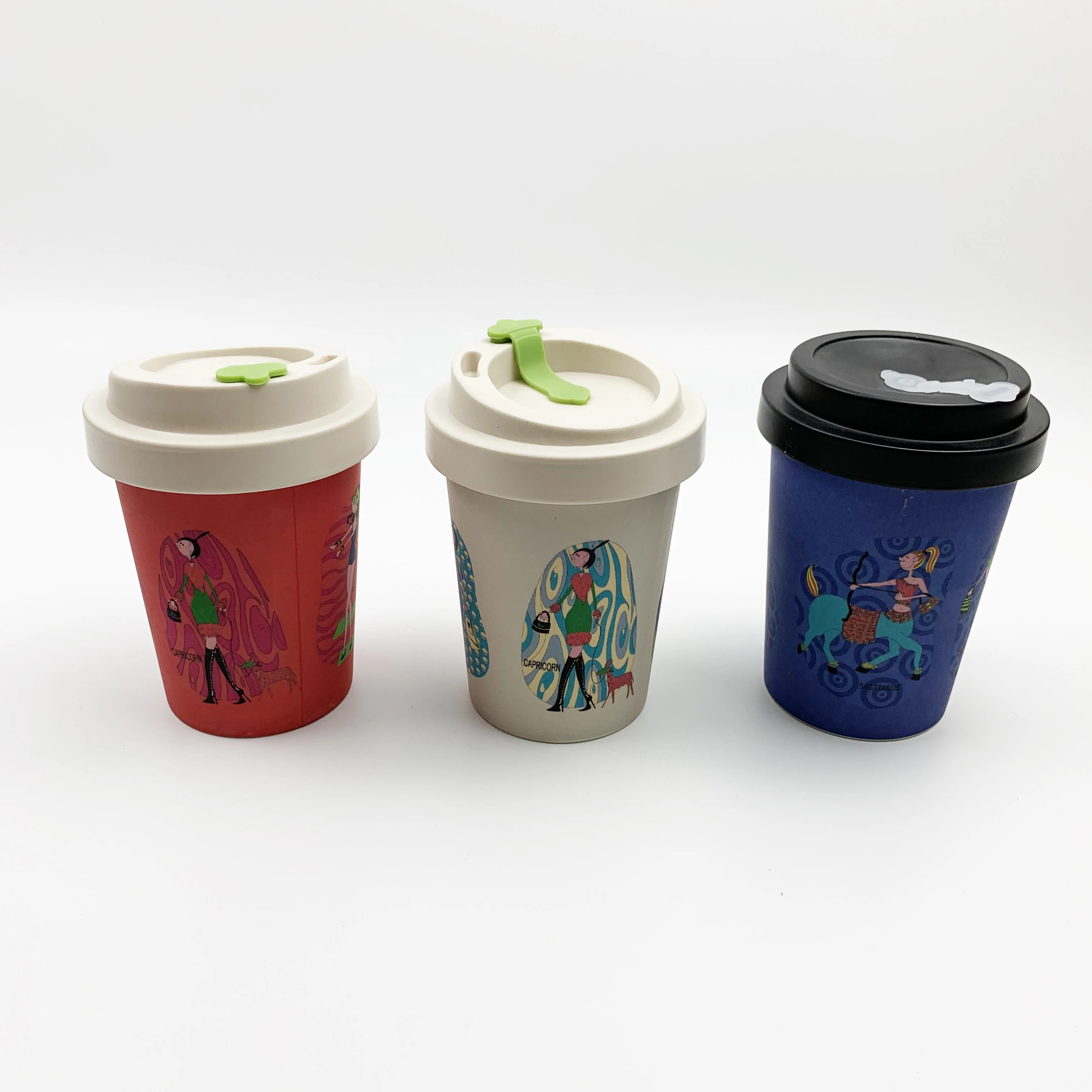 MIKENDA custom logo mug with lid biodegradable portable bamboo fiber reusable travel coffee cup
MIKENDA custom logo mug with lid biodegradable portable bamboo fiber reusable travel coffee cup