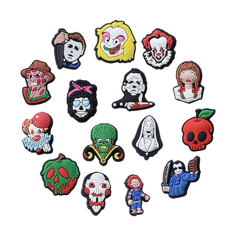 Halloween soft pvc rubber adult shoe charms custom croc pvc shoes charms decoration, As pictures show
Halloween soft pvc rubber adult shoe charms custom croc pvc shoes charms decoration, As pictures show