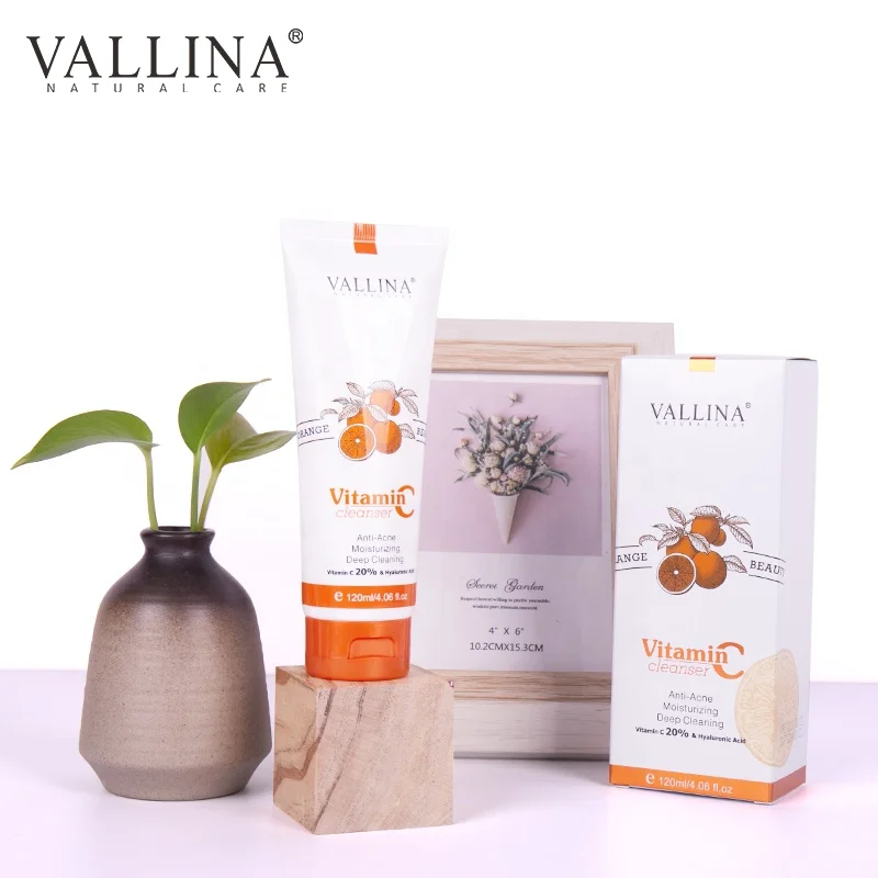 Vallina Moisturizing Pore Cleaning Face Wash Tender Vitamin C Cleanser For All Skins
Vallina Moisturizing Pore Cleaning Face Wash Tender Vitamin C Cleanser For All Skins