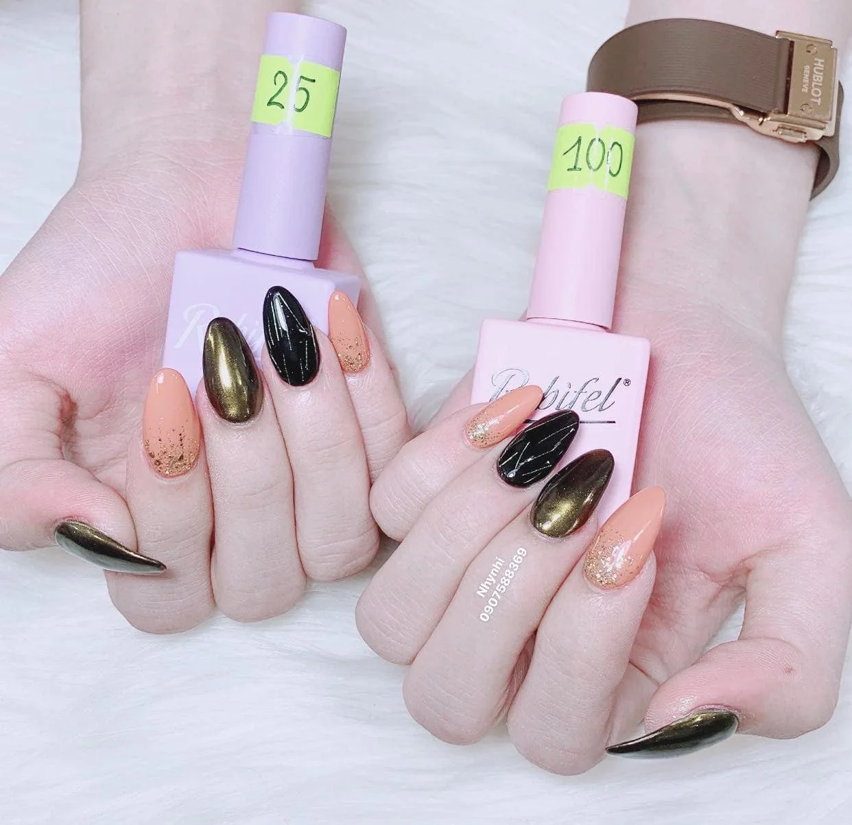 Robifel Multi Colors Dubai 15ML Glossy Effect UV Gel Nail Oil Liquid Nail Gel Polish For Girls
Robifel Multi Colors Dubai 15ML Glossy Effect UV Gel Nail Oil Liquid Nail Gel Polish For Girls
