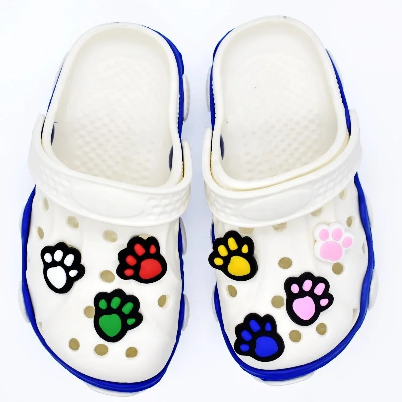 Stock Animals Paws Design PVC Rubber Shoe Charms Buckles Accessories For Clog Shoes
Stock Animals Paws Design PVC Rubber Shoe Charms Buckles Accessories For Clog Shoes