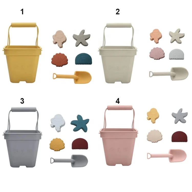 Silicone Beach bucket set Food grade Kids Summer Outdoor Silicone Beach Toys for kids
Silicone Beach bucket set Food grade Kids Summer Outdoor Silicone Beach Toys for kids