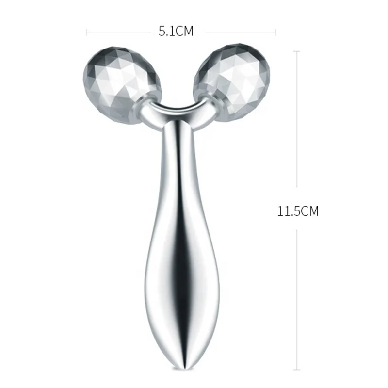 Multi-functional reflex roller massager rechargeable face massager, Silvery
Multi-functional reflex roller massager rechargeable face massager, Silvery