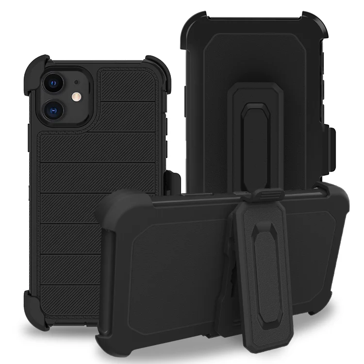 Armor Rugged Defend Heavy Duty Shockproof Defender Case For Iphone 11 6.1 3 In 1 Phone Case
Armor Rugged Defend Heavy Duty Shockproof Defender Case For Iphone 11 6.1 3 In 1 Phone Case