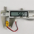Life Long Life Li-Polymer Battery 601525 180mah 3.7v Lithium-Po Cell Pack With PCB/PCM/wire/plug Connector
