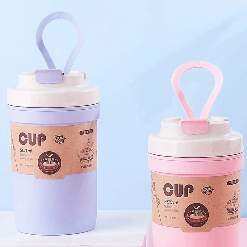 Environmental Protection Bamboo Fiber Double-layer Sealed Cup Thermos Coffee Cups And Mugs
Environmental Protection Bamboo Fiber Double-layer Sealed Cup Thermos Coffee Cups And Mugs