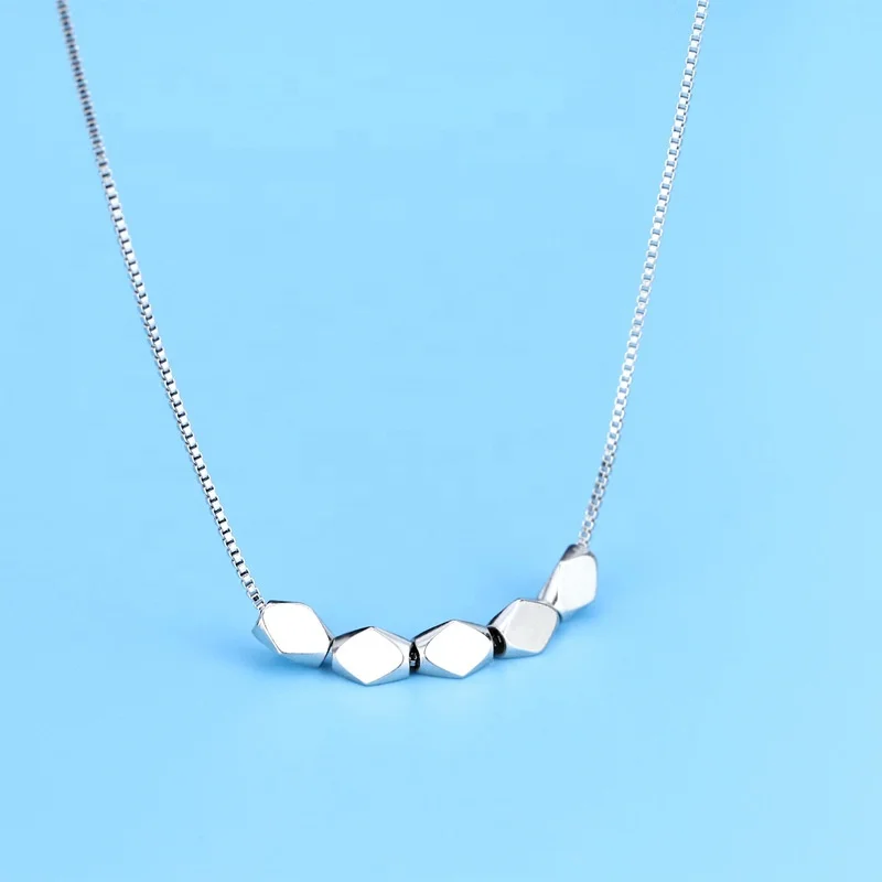 Silver Necklace Women's Choker Pendant Short Lucky Five Peas Accessories Japanese Korean Fresh Simple Versatile
Silver Necklace Women's Choker Pendant Short Lucky Five Peas Accessories Japanese Korean Fresh Simple Versatile