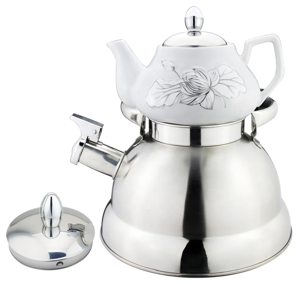 3.0L stainless steel whustling water kettle double kettle ceramic teapot, Red/blue/purple/pink
3.0L stainless steel whustling water kettle double kettle ceramic teapot, Red/blue/purple/pink