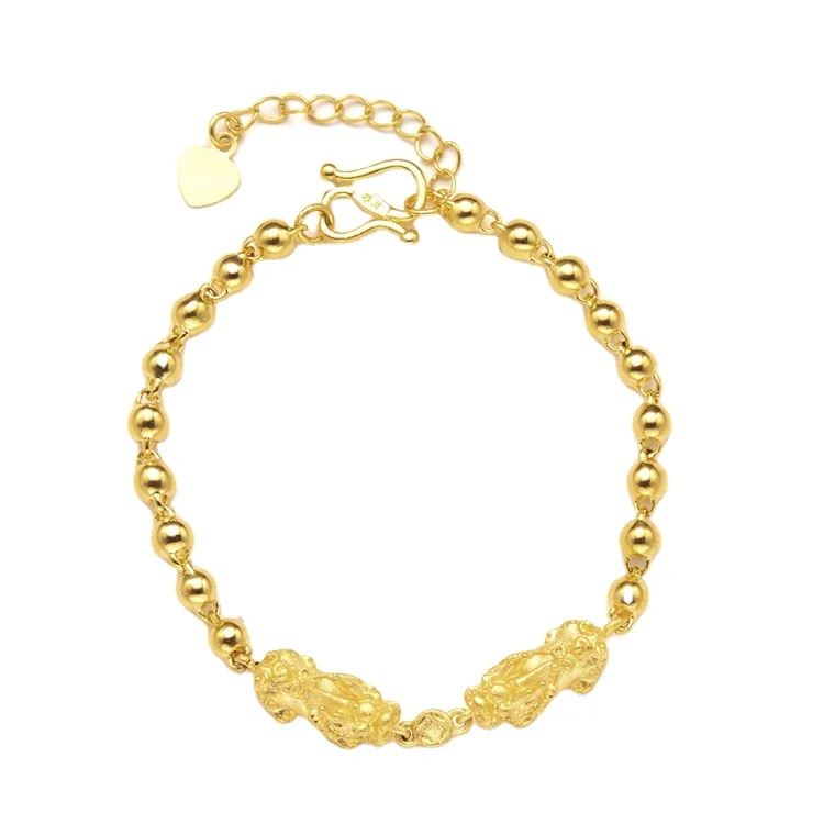 New Style Brass Plated Thick Gold Light Pearl Brave Bracelet Wholesale Vietnam Sha Gold Personality Bracelet
New Style Brass Plated Thick Gold Light Pearl Brave Bracelet Wholesale Vietnam Sha Gold Personality Bracelet