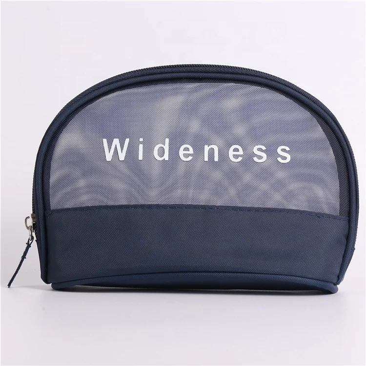 Cheap nylon mesh moon shape cosmetic pouch bag nylon mesh bag ready to ship, Dark blue
Cheap nylon mesh moon shape cosmetic pouch bag nylon mesh bag ready to ship, Dark blue