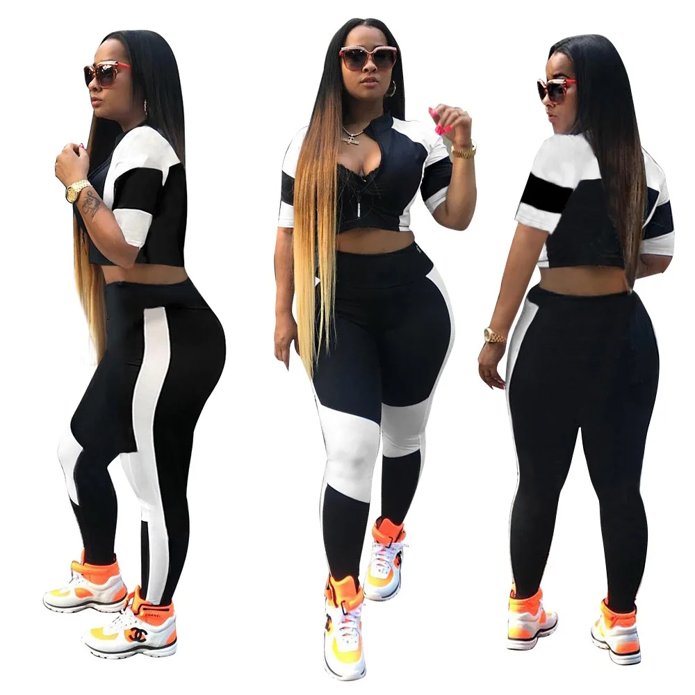 V-Nice 2021 New Arrival Summer Women Clothing Wholesale Ladies Casual 2 Piece Set Long Sleeves Patchwork Tracksuit Two Piece Set
V-Nice 2021 New Arrival Summer Women Clothing Wholesale Ladies Casual 2 Piece Set Long Sleeves Patchwork Tracksuit Two Piece Set