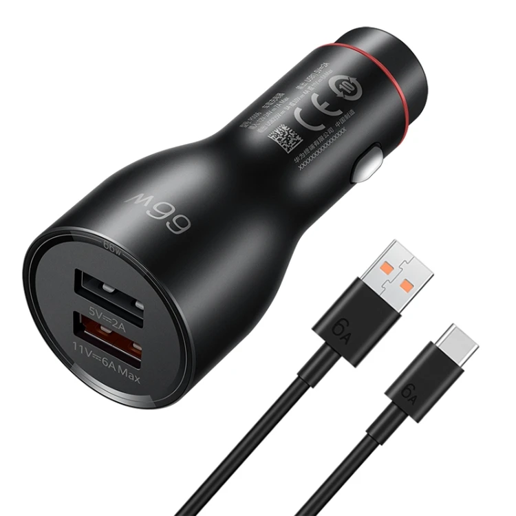 Original Huawei P0006 Dual USB Interface Super Fast Charging Car Charger for Phone (Max 66W) (Black)
Original Huawei P0006 Dual USB Interface Super Fast Charging Car Charger for Phone (Max 66W) (Black)