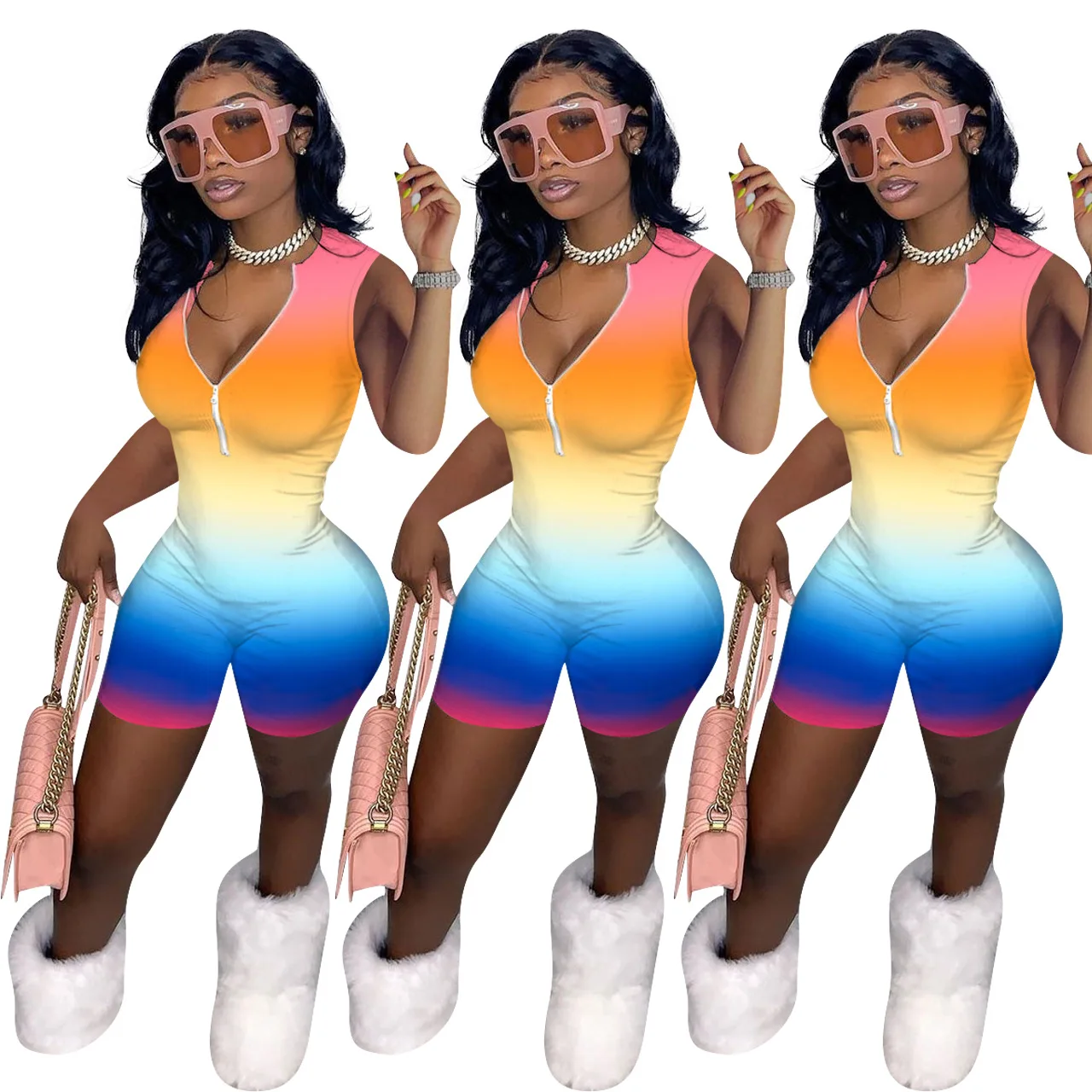 2021 Women Two Piece Set Clothing Outfits Women Tie Dye Jumpsuits And Rompers Tracksuits Biker Short Sets 2 Piece Pant Sets
2021 Women Two Piece Set Clothing Outfits Women Tie Dye Jumpsuits And Rompers Tracksuits Biker Short Sets 2 Piece Pant Sets