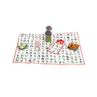 Wholesale extra large portable custom printed pp woven waterproof beach mat