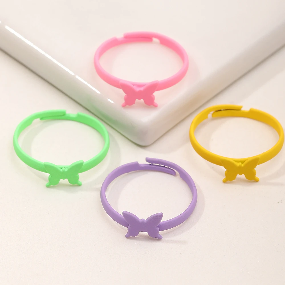 Wholesale Fashion Colorful Dainty Butterfly Rings Butterfly Adjustable Rings For Girls
Wholesale Fashion Colorful Dainty Butterfly Rings Butterfly Adjustable Rings For Girls