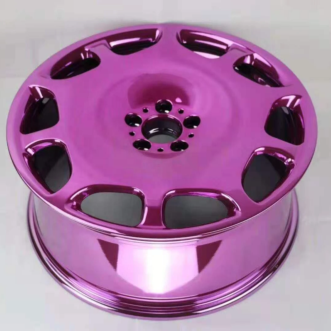 PVD chrome plating automobile wheel hub, Chrome, grey, blue, green, gold, rainbow etc.
PVD chrome plating automobile wheel hub, Chrome, grey, blue, green, gold, rainbow etc.