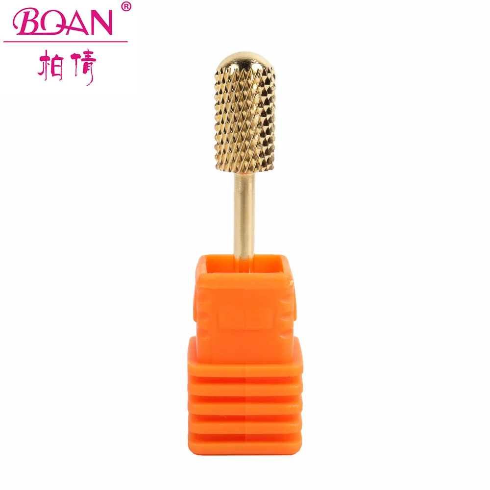 BQAN Wholesale Gold Orange Manicure Milling Machine Art Tool Electric Milling Rotary Cutter Nail Drill Bits
BQAN Wholesale Gold Orange Manicure Milling Machine Art Tool Electric Milling Rotary Cutter Nail Drill Bits