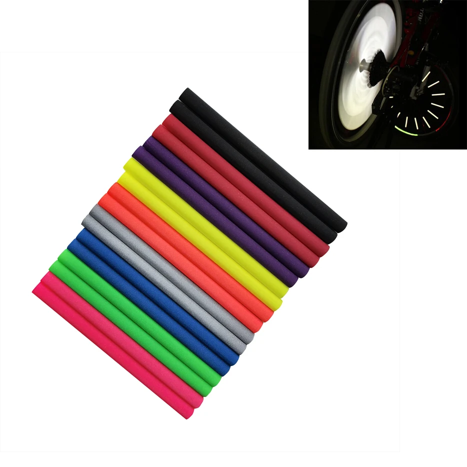Wholesale 80mm Silver Colors High Visibility Reflective Bicycle Spoke Cover Bike Wheel Spoke Reflector, Silver, yellow, red, green, blue
Wholesale 80mm Silver Colors High Visibility Reflective Bicycle Spoke Cover Bike Wheel Spoke Reflector, Silver, yellow, red, green, blue