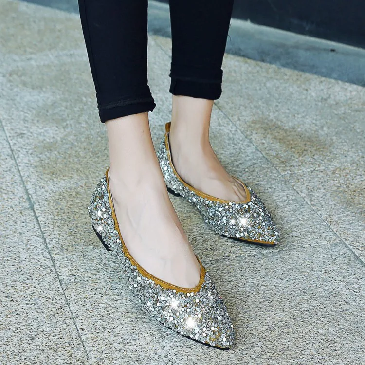 Wholesale Fashion Low Heel Loafers Women Pointed Toe Pumps Elegant Flat Dress Shoes for Ladies Elegant women's shoes, Yellow,pink,black
Wholesale Fashion Low Heel Loafers Women Pointed Toe Pumps Elegant Flat Dress Shoes for Ladies Elegant women's shoes, Yellow,pink,black