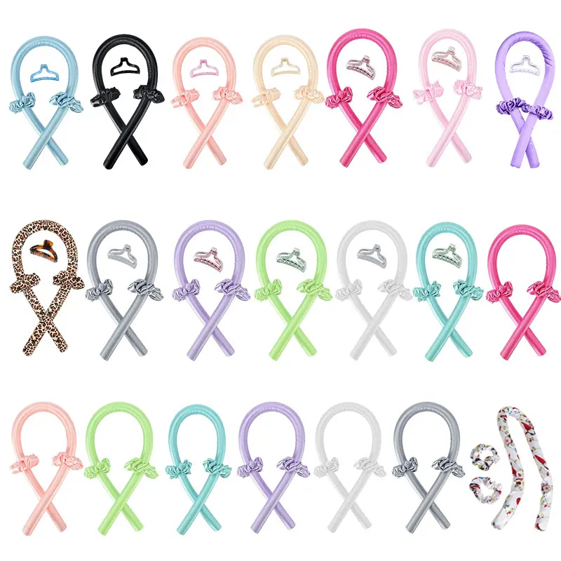 custom women Christmas gift printing Christmas fabric hair curlers no heat hair silk heatless curling rod headband
custom women Christmas gift printing Christmas fabric hair curlers no heat hair silk heatless curling rod headband