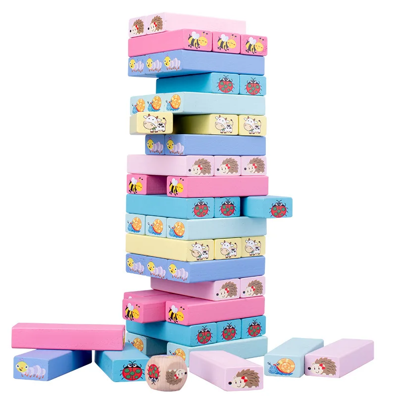 new design rainbow animal tower macaron building blocks customized wholesale wooden educational toy
new design rainbow animal tower macaron building blocks customized wholesale wooden educational toy