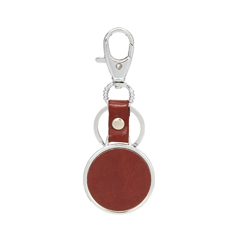 Custom-Made High-Grade Double-Sided Round Zinc Alloy Key Chain Wine Red Leather Key Ring, Picture
Custom-Made High-Grade Double-Sided Round Zinc Alloy Key Chain Wine Red Leather Key Ring, Picture