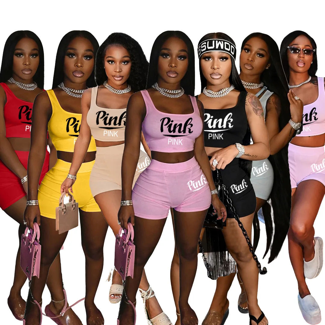 CTS1445 2022 new arrivals summer custom crop top set pink two piece set two piece set women clothing, Picture color
CTS1445 2022 new arrivals summer custom crop top set pink two piece set two piece set women clothing, Picture color