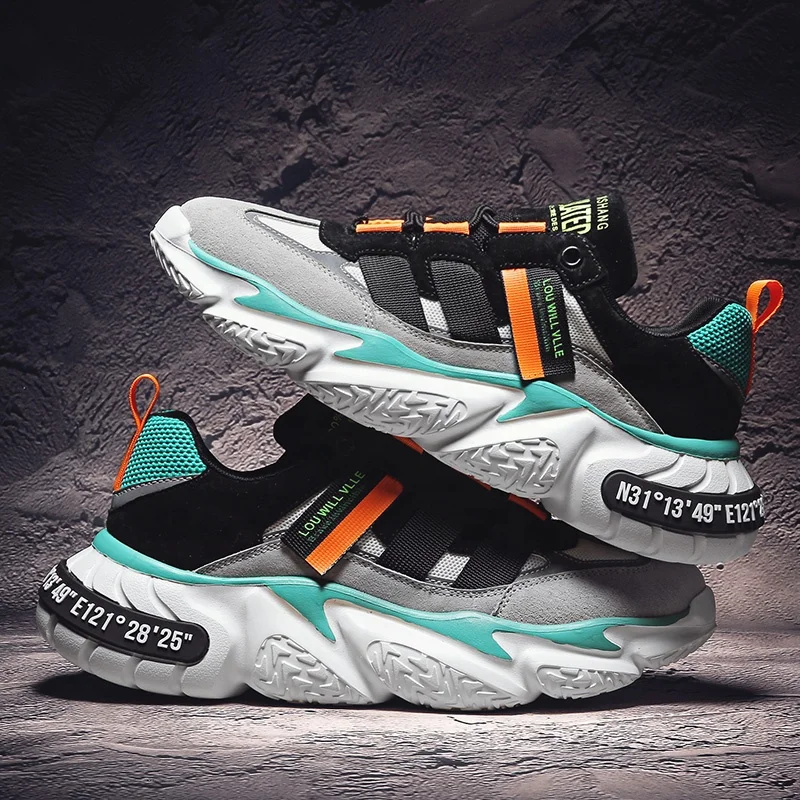 Customizable Stylish Chunky Fashion Sneakers Men 2020 Designer Casual Sport Breathable Walking Basketball Shoes LYY-LM801
Customizable Stylish Chunky Fashion Sneakers Men 2020 Designer Casual Sport Breathable Walking Basketball Shoes LYY-LM801