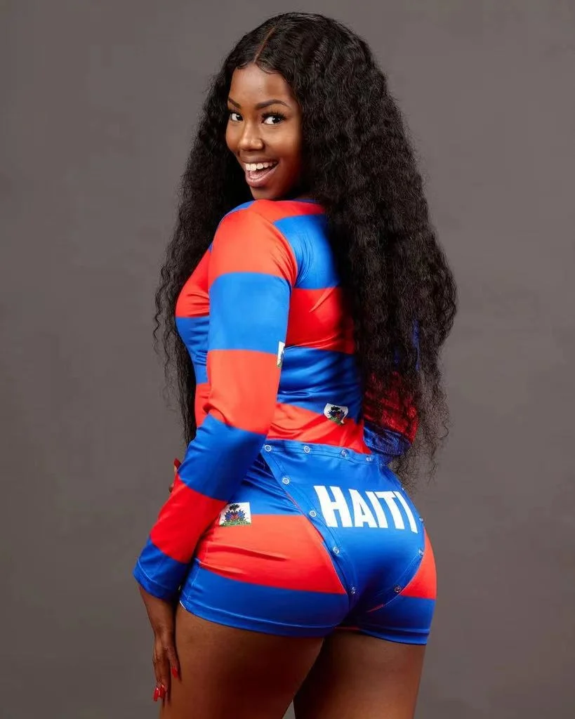 Colory Home Wear Clothes Style Wear Sets Beautiful Home Jamaican Flag Onesie, Customized color
Colory Home Wear Clothes Style Wear Sets Beautiful Home Jamaican Flag Onesie, Customized color