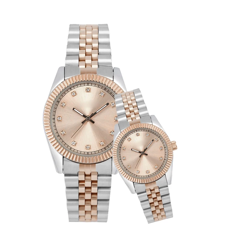 Hot Selling Valentine Couple Watch Style Stainless Steel Japan Movement Quartz Watch Lover Watch
Hot Selling Valentine Couple Watch Style Stainless Steel Japan Movement Quartz Watch Lover Watch