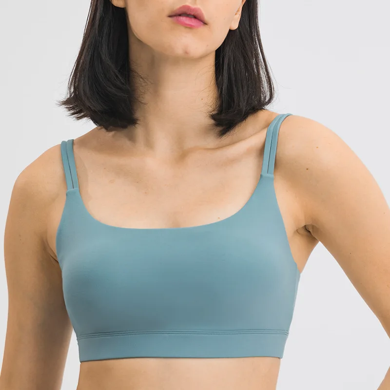 New Yoga Tops Women's Fashion Sports Bra Simple Nude Sexy underwear Fitness Running wholesale yoga Bra
New Yoga Tops Women's Fashion Sports Bra Simple Nude Sexy underwear Fitness Running wholesale yoga Bra