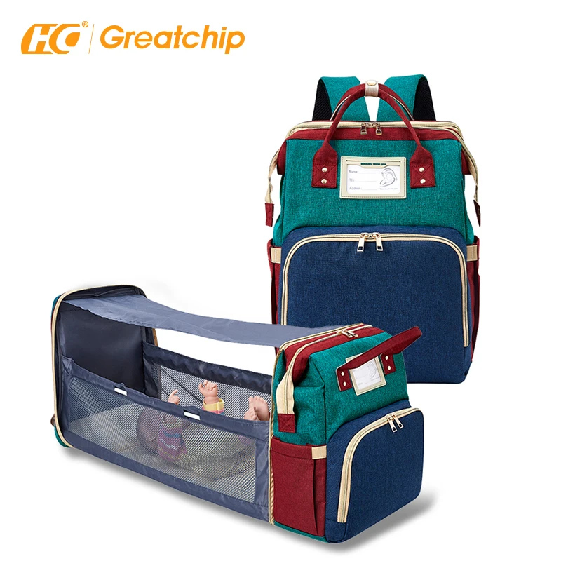 Mommy bag folding bed bag large-capacity foreign trade backpack go out with bed mother and baby bag, Customized color
Mommy bag folding bed bag large-capacity foreign trade backpack go out with bed mother and baby bag, Customized color