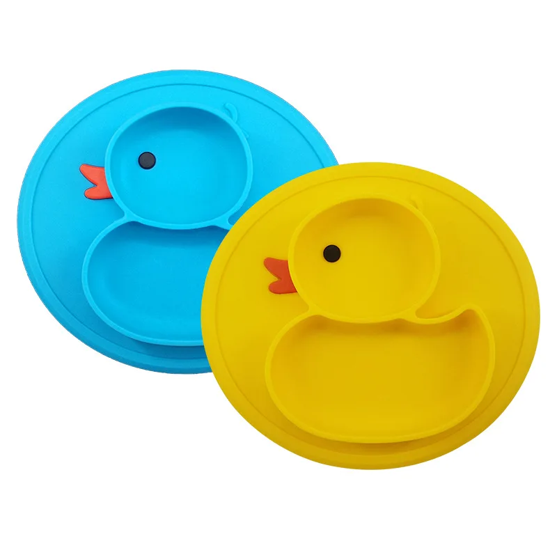 Factory Customized High Quality Waterproof Food Grade Silicone Baby Soft Food Feeding Dlnner Plate With Suction, Yellow/blue
Factory Customized High Quality Waterproof Food Grade Silicone Baby Soft Food Feeding Dlnner Plate With Suction, Yellow/blue