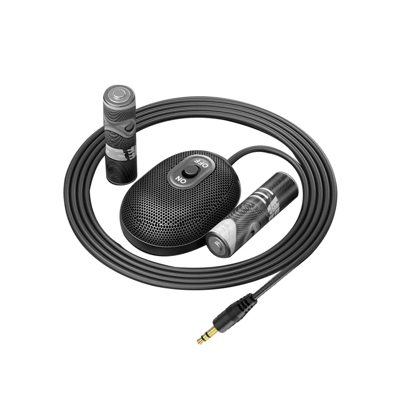 Conference professional omnidirectional Microphone with Mute Key and AUX interface Compatible with Various Systems, As photo
Conference professional omnidirectional Microphone with Mute Key and AUX interface Compatible with Various Systems, As photo