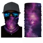 Fashion Polyester Seamless Skull Custom Logo Printed Tube Face Shield Bandana Buffs