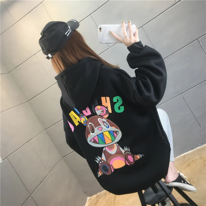 Wholesale high quality autumn and winter hoodie cartoon printed sweatshirt polar fleece wild ins Mickey women's hoodie sweater
Wholesale high quality autumn and winter hoodie cartoon printed sweatshirt polar fleece wild ins Mickey women's hoodie sweater