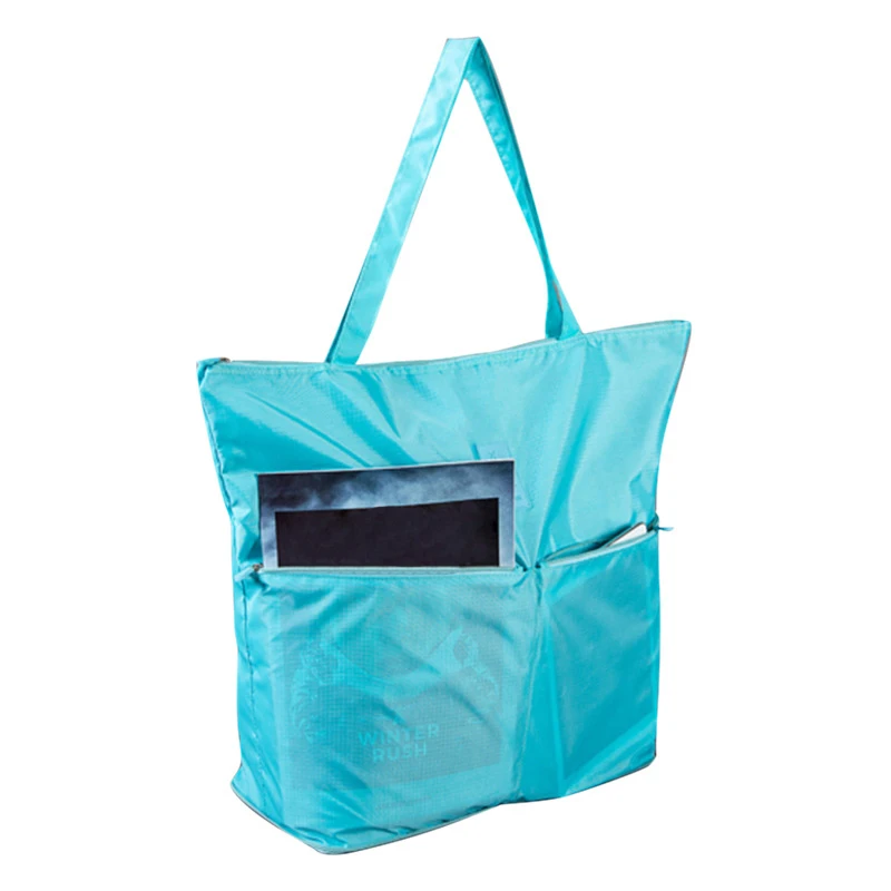 Wholesale Stock Women Portable Folding Travel Storage Large Capacity Zipper Shoulder Water Proof Shopping Bag Reusable, 8 colors
Wholesale Stock Women Portable Folding Travel Storage Large Capacity Zipper Shoulder Water Proof Shopping Bag Reusable, 8 colors