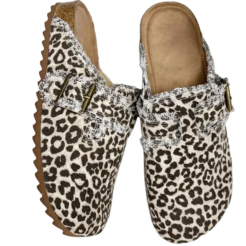 Women's Slippers Single Shoes New Leopard Print Slippers Slip-on Shoes Spring Autumn Beanie Shoes
Women's Slippers Single Shoes New Leopard Print Slippers Slip-on Shoes Spring Autumn Beanie Shoes