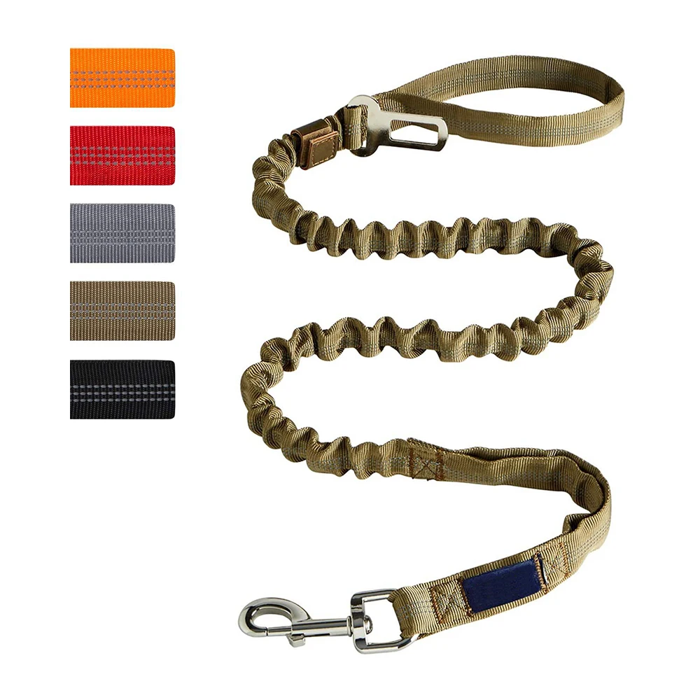 Large Dog Leash Heavy Duty No Pull Design for Shock Absorption Army Dog Training Leash for Medium Large Dog Products Custom LOGO
Large Dog Leash Heavy Duty No Pull Design for Shock Absorption Army Dog Training Leash for Medium Large Dog Products Custom LOGO