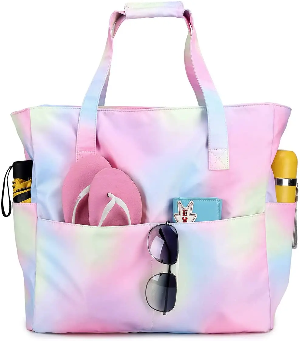 Beach Bag Waterproof Tote for Women Ladies Gym Tote Carry On Bag With Wet Compartment for Travel Waterproof Pu Makeup Bag
Beach Bag Waterproof Tote for Women Ladies Gym Tote Carry On Bag With Wet Compartment for Travel Waterproof Pu Makeup Bag