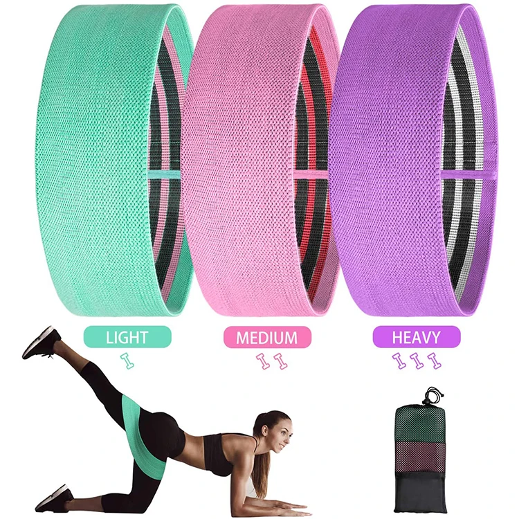 Luxurious Purple Elasticity Exercise Fabric Working Out Women Largas Fitness Bandas de Resistencia, Customized color
Luxurious Purple Elasticity Exercise Fabric Working Out Women Largas Fitness Bandas de Resistencia, Customized color